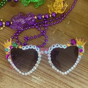 Custom embellished sunglasses